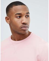 Asos Muscle Sweatshirt In Light Pink