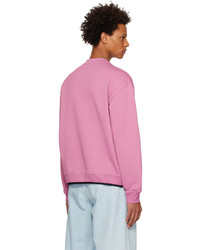 Moncler Pink Crewneck Sweatshirt