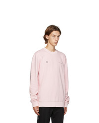 1017 Alyx 9Sm Pink Double Logo Sweatshirt