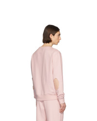 Maison Margiela Pink Elbow Patch Sweatshirt
