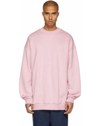 Marques Almeida Pink Oversized Sweatshirt