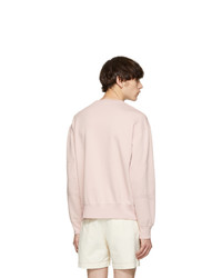 Our Legacy Pink Patch Sweat Sweatshirt