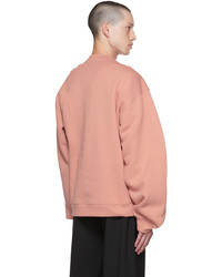 Y/Project Pink Pinched Sweatshirt