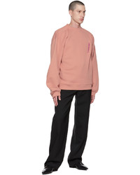 Y/Project Pink Pinched Sweatshirt