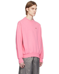 Acne Studios Pink Relaxed Fit Sweatshirt