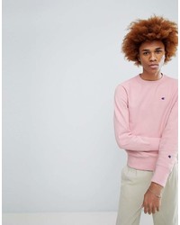 Champion Sweatshirt With Small Logo In Pink
