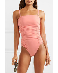 Three Graces London Helena Ruched Swimsuit