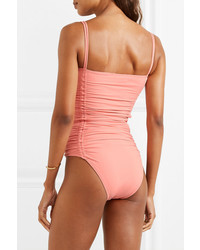 Three Graces London Helena Ruched Swimsuit