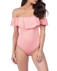 Trina Turk Off The Shoulder One Piece Swimsuit