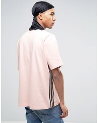 adidas Originals Ornatal Block T Shirt In Pink Cf5321