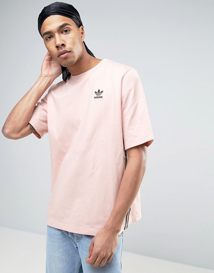 pink adidas tee shirt