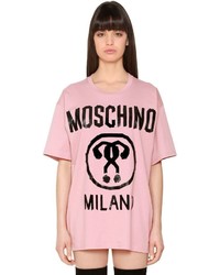 Moschino Oversized Cotton Jersey T Shirt