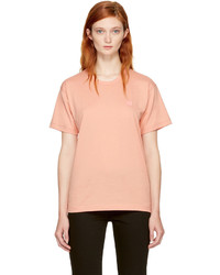 Acne Studios Pink Nash Face T Shirt