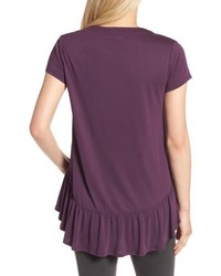 Chelsea28 Ruffle Hem Tee