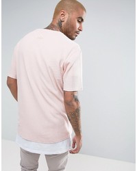 Puma Waffle Oversized T Shirt In Pink To Asos