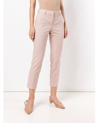 Theory Cropped High Waisted Trousers