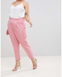 Asos Curve Curve High Waist Tapered Pants