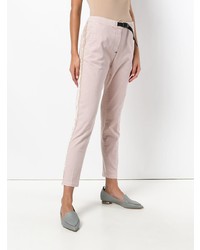White Sand D Slim Fit Trousers