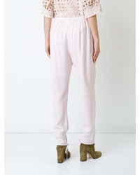 Chloé Tie Ankle Cuff Trousers