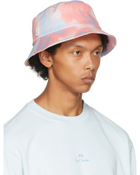 Paul Smith Blue Pink Dip Dye Bucket Hat