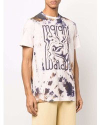Isabel Marant Graphic Print Tie Dye T Shirt