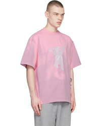 We11done Pink Teddy T Shirt