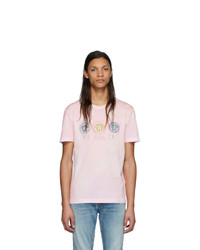 Versace Pink Tie Dye Medusa T Shirt