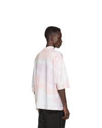 SASQUATCHfabrix. Pink Tie Dye Mock Neck T Shirt