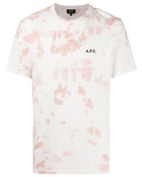 A.P.C. Tie Dye Print T Shirt