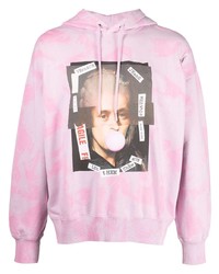 VERSACE JEANS COUTURE Tie Dye Cotton Hoodie