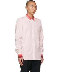 Alexander McQueen Pink Dip Shirt