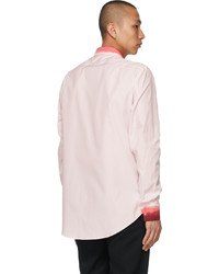 Alexander McQueen Pink Dip Shirt