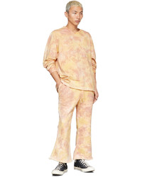 Doublet Yellow Waste Vegetable Dyed Lounge Pants