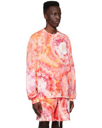 Amiri Orange Cotton Sweatshirt