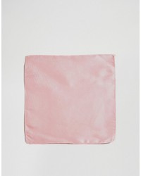 Asos Brand Tie And Pocket Square Pack In Pale Pink