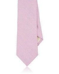 Barneys New York Diamond Pattern Necktie Pink