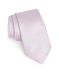 Michael Kors Michl Kors Woven Silk Tie Pink Regular