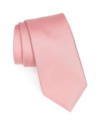 Nordstrom Woven Silk Tie Pink Regular