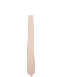 Burberry Pink Silk Monogram Classic Manston Tie