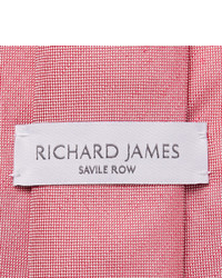 Richard James Silk And Linen Blend Tie