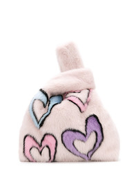 Simonetta Ravizza Fluffy Hearts Tote Bag
