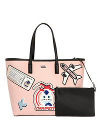 Karl Lagerfeld Jet Fly With Karl Choupette Tote Bag