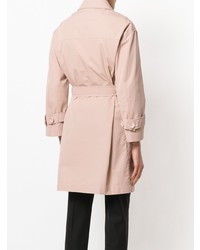 Herno Cropped Sleeve Trench Coat