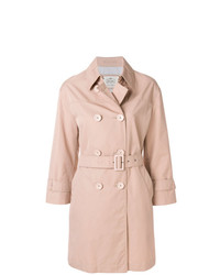 Herno Cropped Sleeve Trench Coat