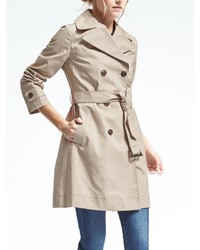 Banana Republic Double Breasted Belted Trench