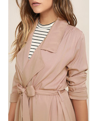 Easy Breezy Blush Pink Trench Coat