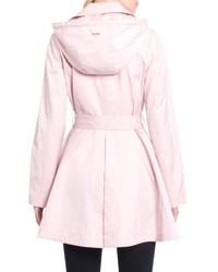Laundry by Shelli Segal Fit Flare Trench Coat