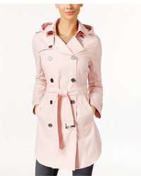 michael kors pink trench coat