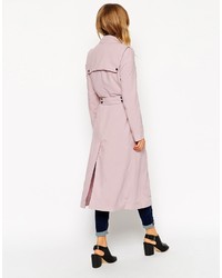 Asos Petite Trench With Tab Detail