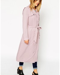 Asos Petite Trench With Tab Detail